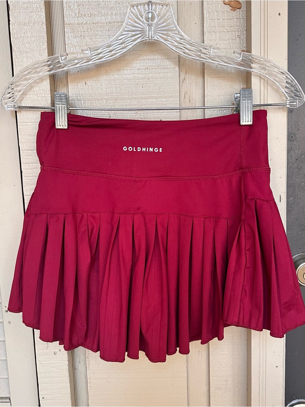 Goldhinge Women's Pleated Athletic Skirt Size small